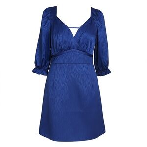 Collective Concepts Satin Tiger Print Dress